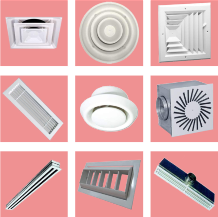 Cửa gió các loại